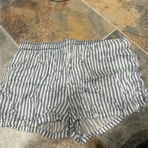 Victoria secret Blue and White Women's Shorts
